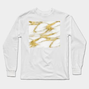 Bari gold marble Long Sleeve T-Shirt